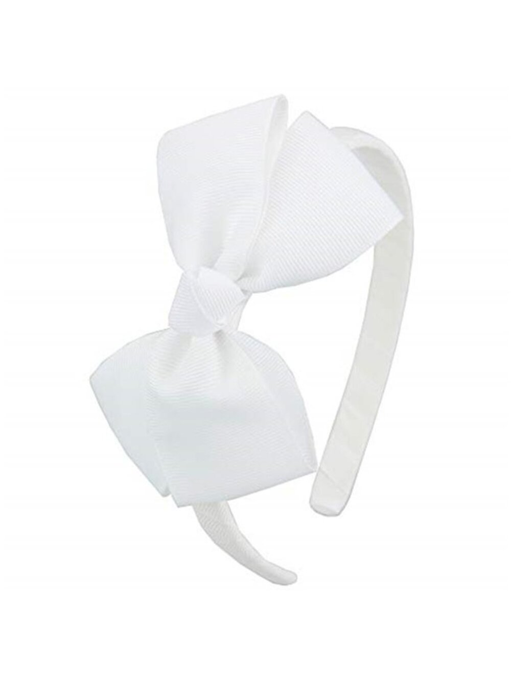 Toddler Grosgrain Ribbon Hair Bow Headband Elastic School Hair Accessory
